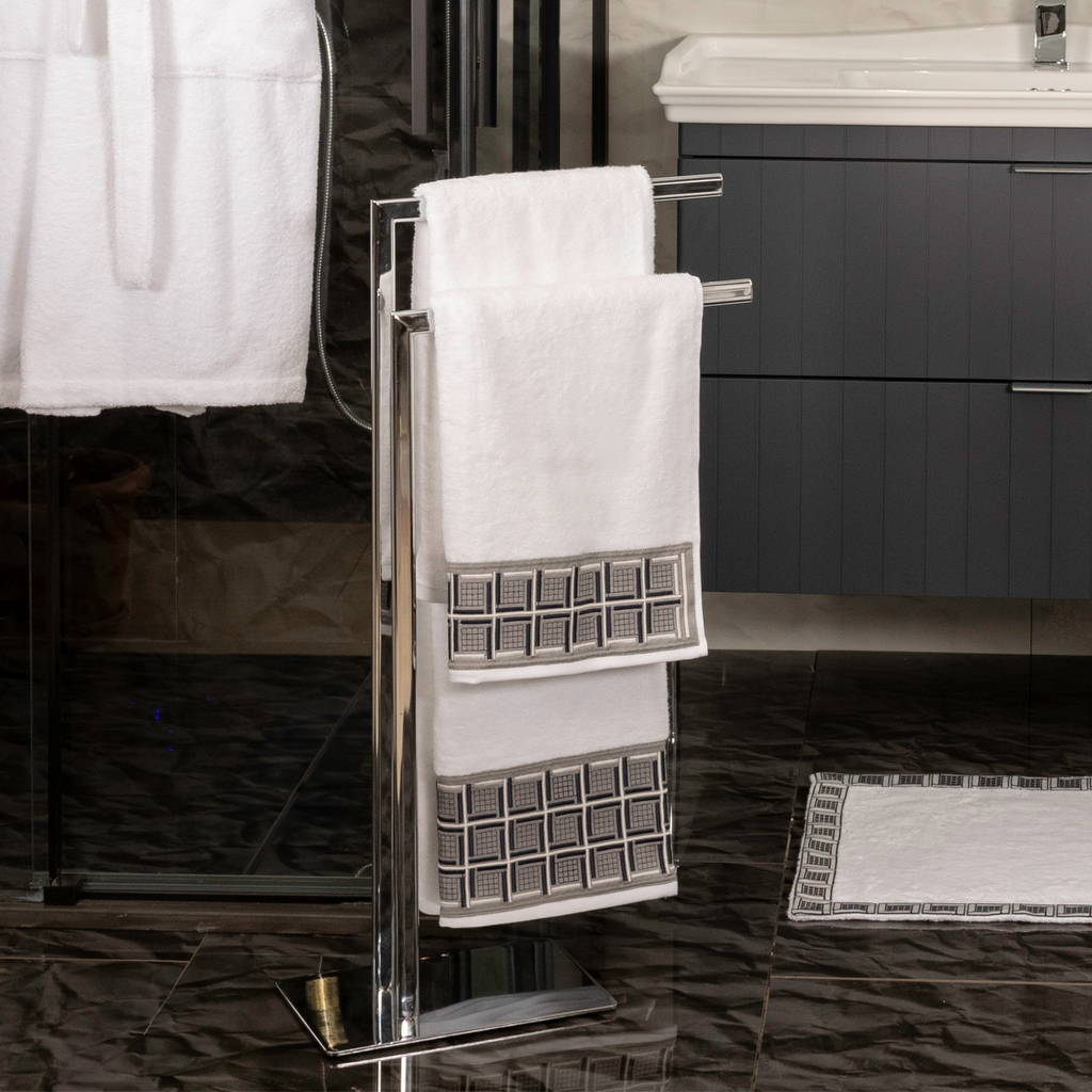 Tılsım Koleksiyonu Micro Bambu, Beyaz Renk, Özel Paketli Havlu Seti