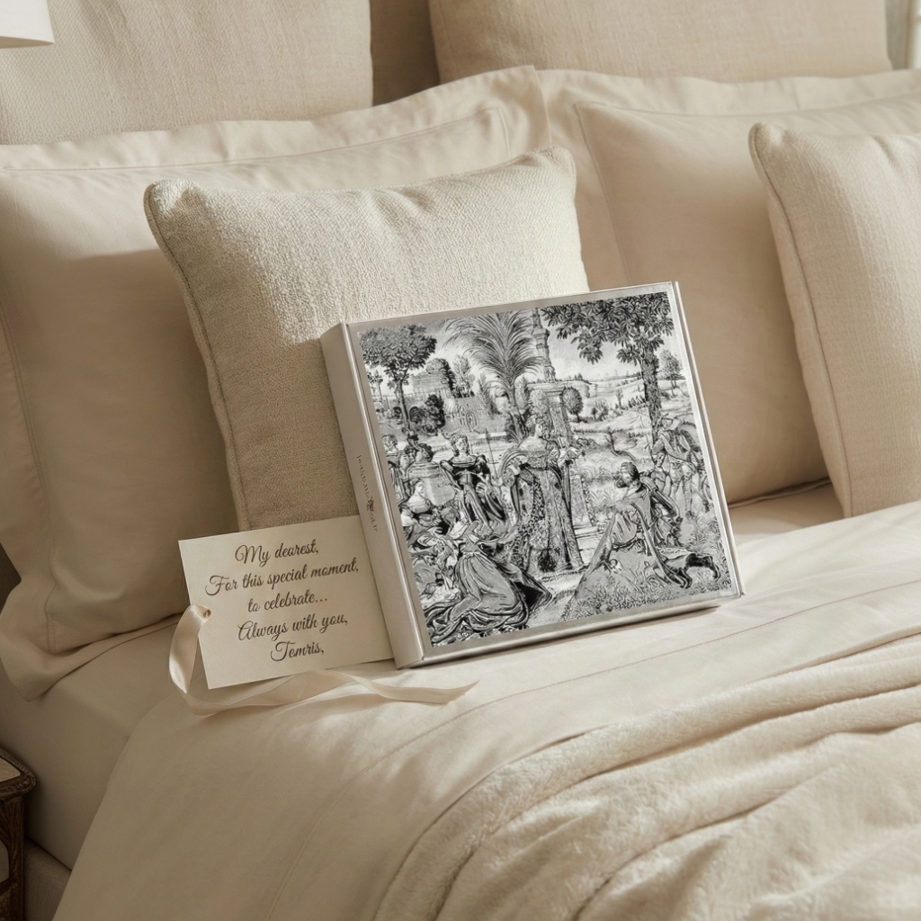 Goblen Koleksiyonu Micro Bambu, Antrasit Renk, Özel Paketli Havlu Seti