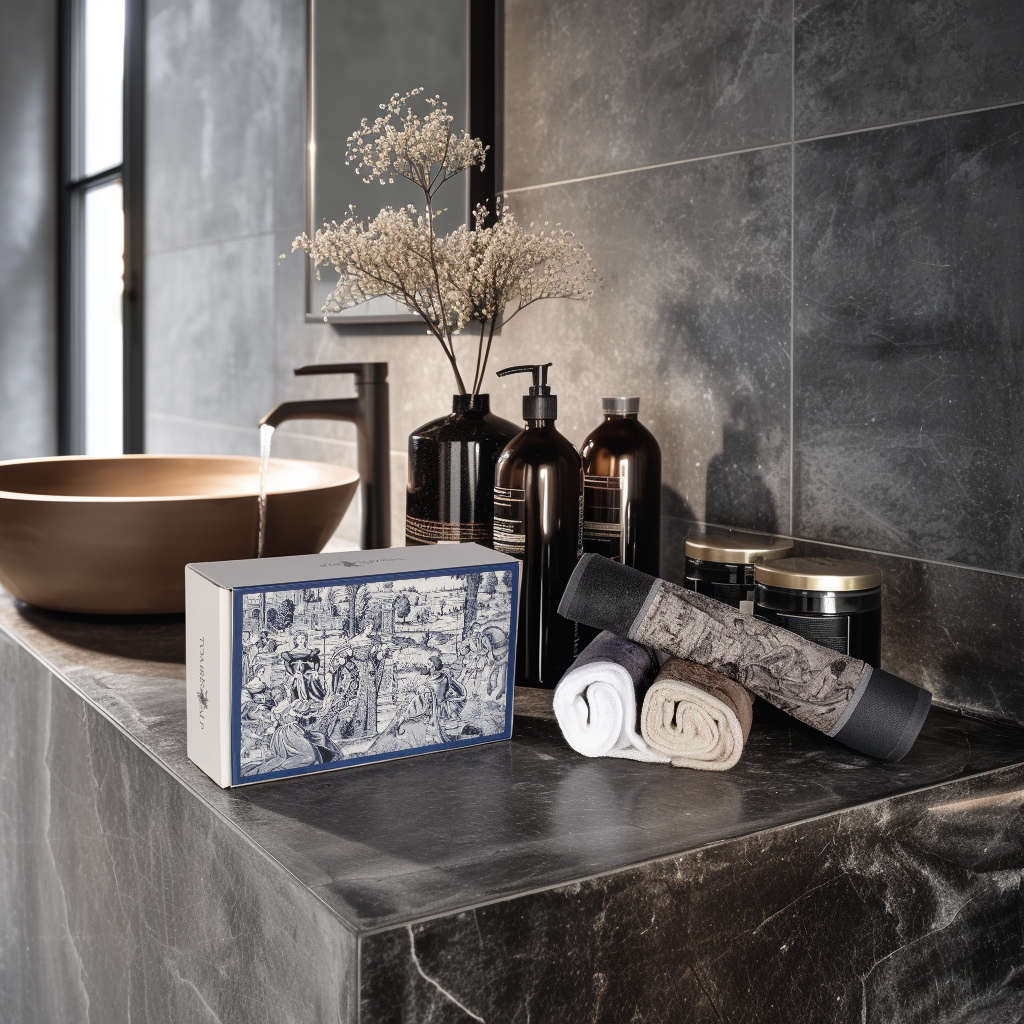 Goblen Koleksiyonu Micro Bambu, 3 Renkli Havlu Seti